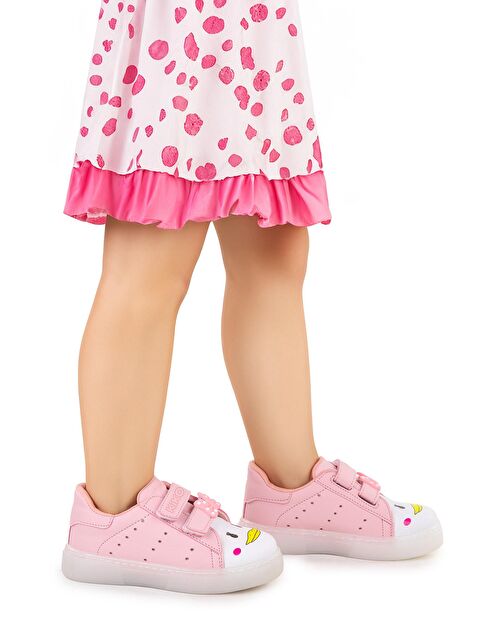 Kiko Kids Bart Cırtlı Işıklı Kız Çocuk Spor Ayakkabı - S000205003-20024