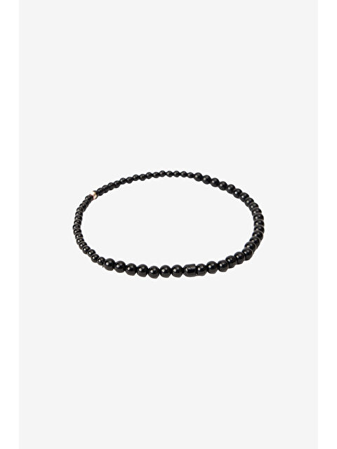 Altınyıldız Classics Erkek Siyah Doğal Taş Bileklik - S000416487-19351