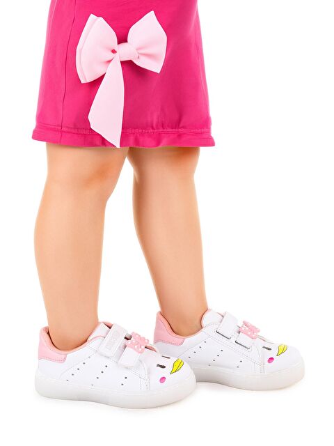 Kiko Kids Bart Cırtlı Işıklı Kız Çocuk Spor Ayakkabı - S000205003-20063
