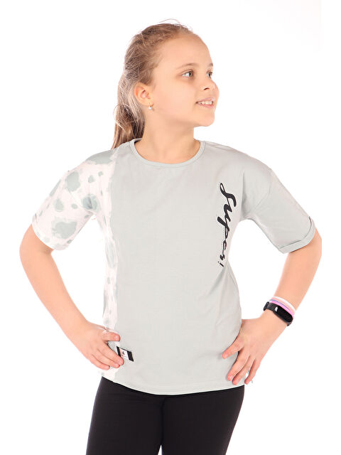 Toontoykids Kız Çocuk Baskılı Tişört - S000378384-29488