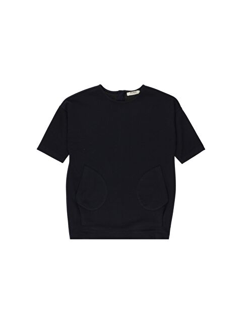 Panço Kız Çocuk Cepli Elbise - S000256600-21164