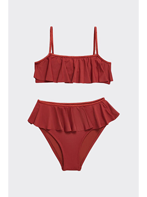 Panço Moeva Kız Çocuk Kırmızı Bikini - S000527295-20045