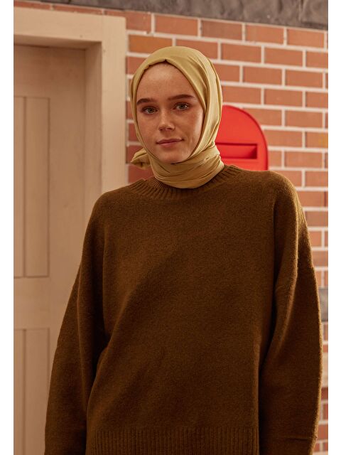 Fresh Scarfs Cozy Pamuk Şal Kum - S000420393-29738