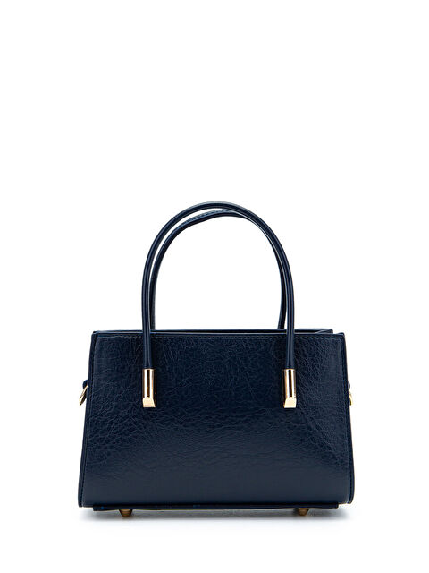 Minebag Gold Detay Sabit Askılı Kadın Çapraz Çanta Siena Lacivert