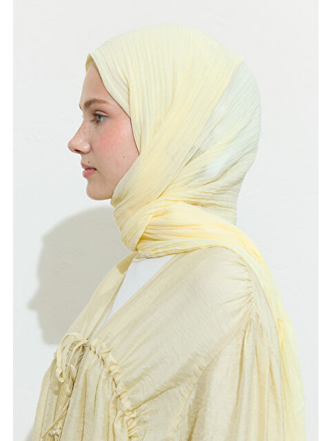 Fresh Scarfs PAMUKLU KETEN ŞAL BUTTER - S000420027-20066