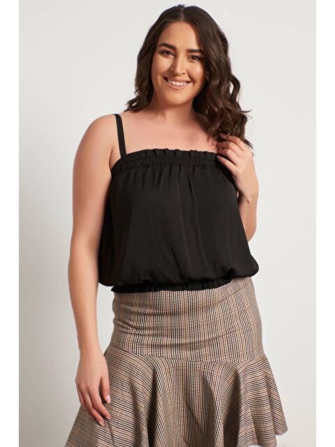 Mylinemoda Astarlı Askılı Top - S000239498-19351