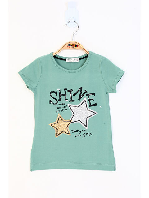 Toontoykids Kız Çocuk Baskılı Tişört - S000378391-526