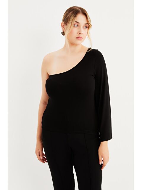 Mylinemoda Penye Asimetrik Top - S000239196-19351