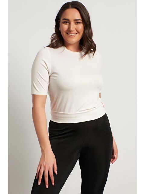 Mylinemoda Penye Crop Top - S000239197-19965