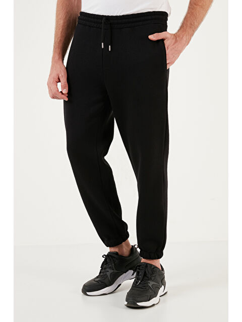Buratti Pamuklu Regular Fit Normal Bel Lastikli Paça Cepli  Erkek Jogger Eşofman Altı 59080153W4 - S000286914-19351