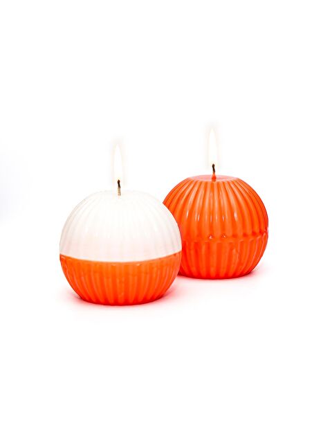 Missi 2'li Turuncu Degrade Top Mum (8 cm) - S000241469-20013