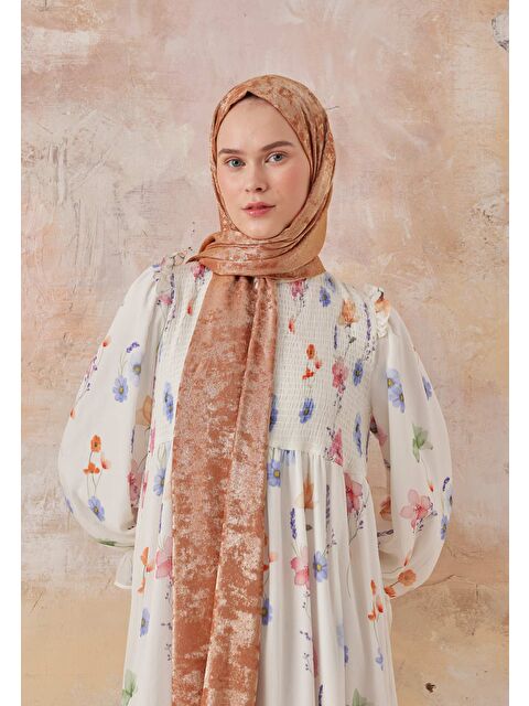 Fresh Scarfs Luxury Shine Şal Tarçın - S000420495-19956