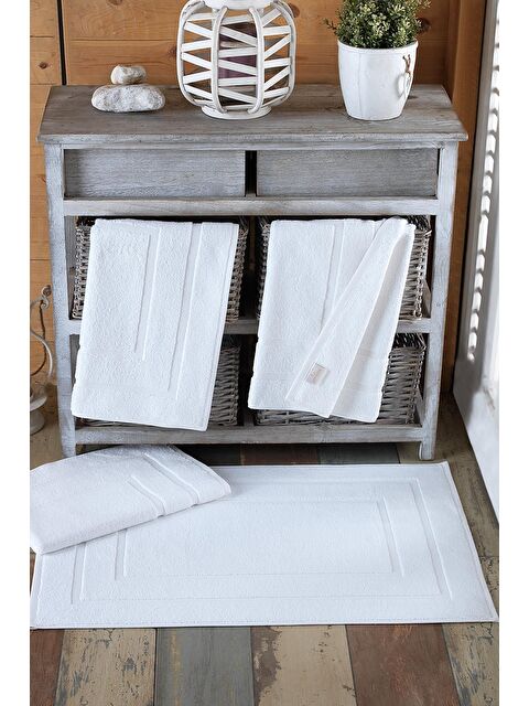 Varol 4 Adet Odelia Serisi Ayak Havlu 50x70 - S000402285-20063