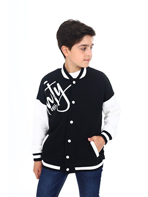 Toontoykids Erkek Çocuk Baskılı Kolej Hırka - S000321012-19351