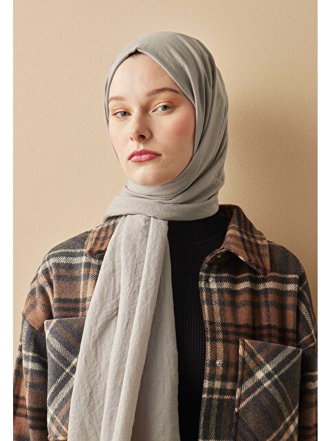 Fresh Scarfs Pamuk Crash Şal Çakıl Taşı - S000420477-19928