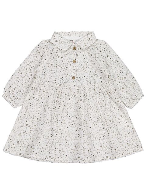 Civil Baby Desenli 6-18 Ay Elbise - S000467997-19965