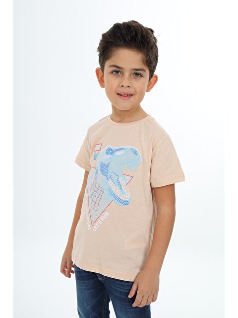 Toontoykids Erkek Çocuk Baskılı Tişört