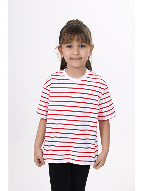 Toontoykids Unisex Çocuk Çizgili Tişört