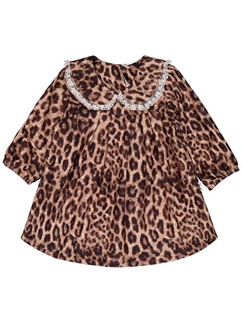 Civil Baby Leopar Desen 6-18 Ay Elbise - S000468008-19413