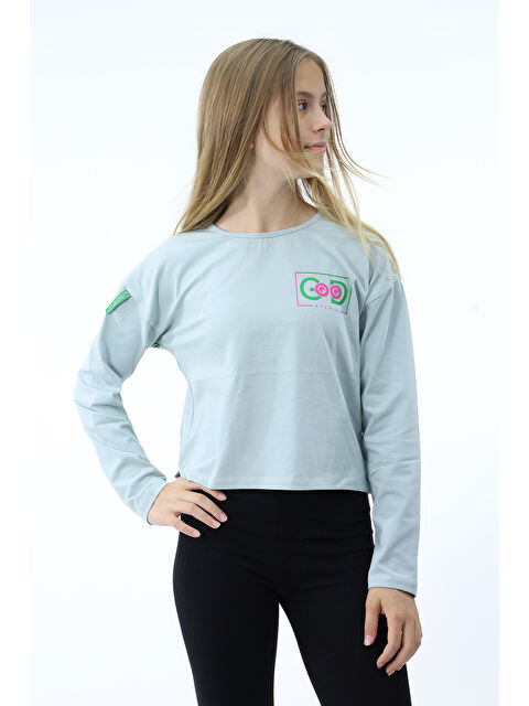 Toontoykids Kız Çocuk Baskılı Tişört