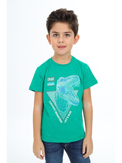 Toontoykids Erkek Çocuk Baskılı Tişört