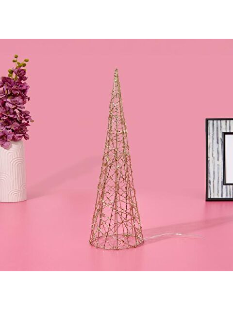 KPM Cone Tree Ledli Dekoratif Aydınlatma - 40 cm - S000475562-20072