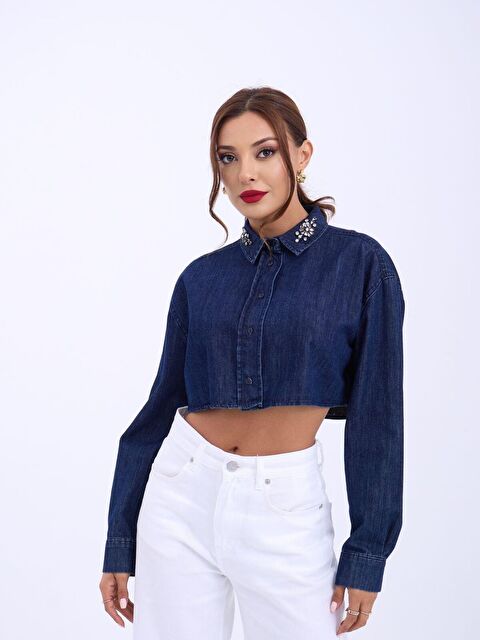 Jane's 6603 Jean BLUZ-MAVİ