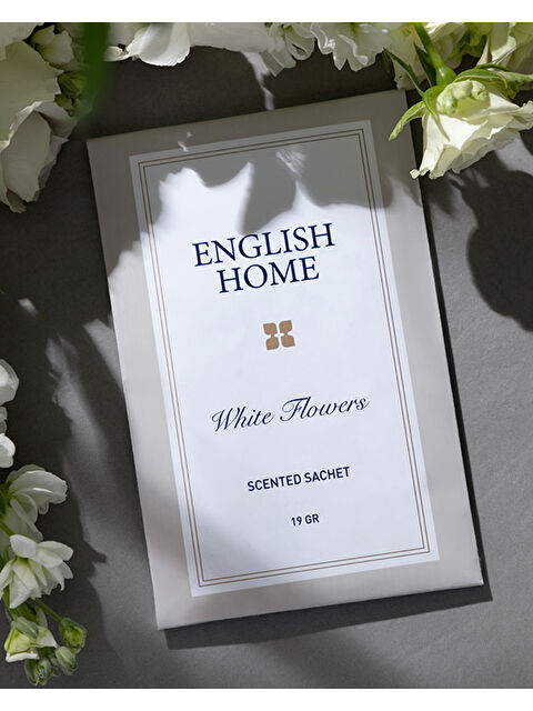 English Home Beyaz Çiçekler Kokulu Kese - S000472955-19928