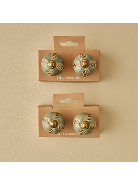 Bella Maison Fae Kulp 4'lü Gri (6,5x4x4 cm) - S000362521-20600