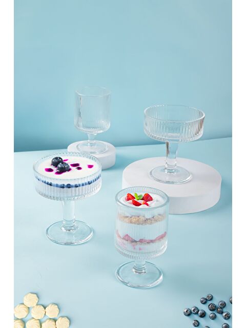 Porsima 4'lü Ayaklı Sunum Kasesi - S000338293-26865