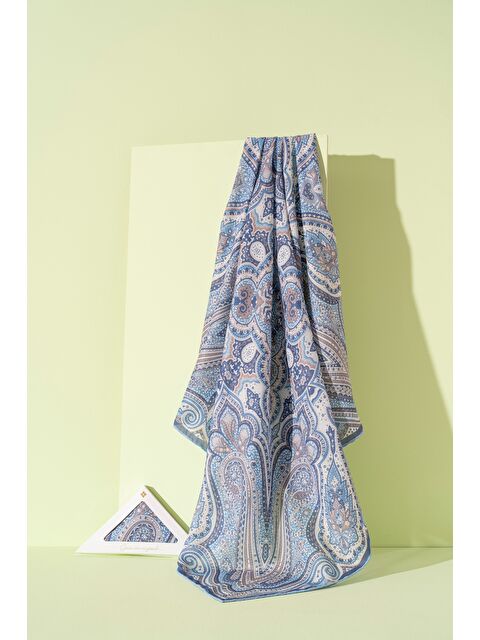 Jawel Kadın Pamuksu Etnik Desenli Soft Eşarp - S000372295-3642