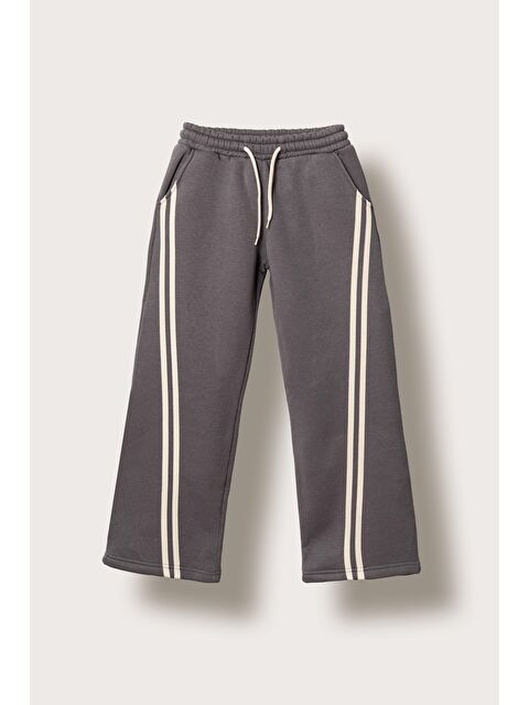 Mışıl Kids 3 İp Yanlar Çizgili Kız  Çocuk Eşofman Altı - S000486493-20600