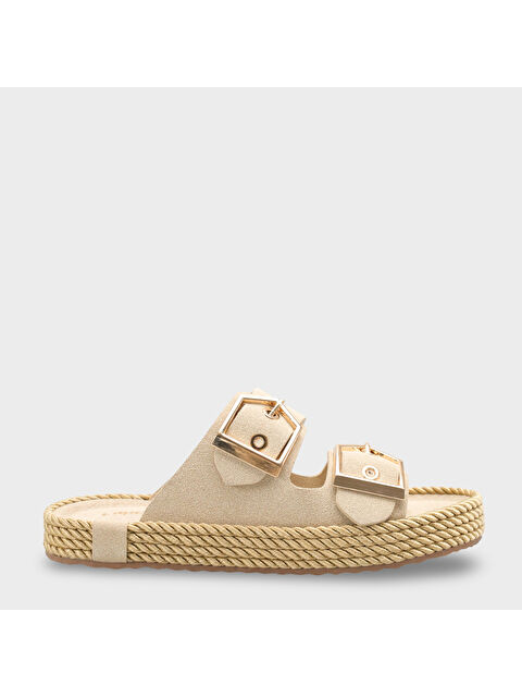 Capone Outfitters Keslie Metal Tokalı Konfor Kadın Terlik - S000530328-19928