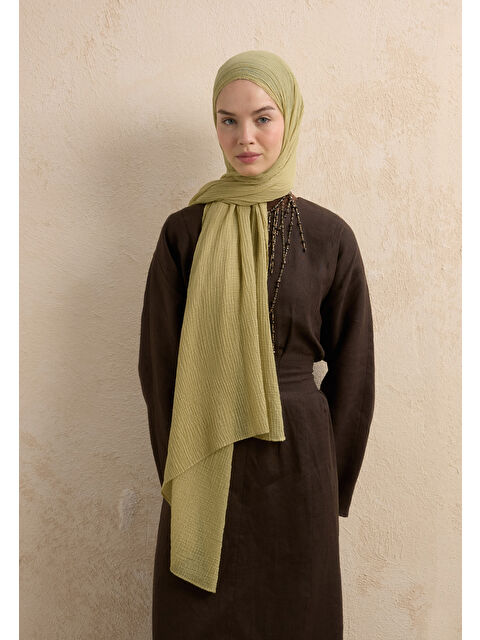 Fresh Scarfs Modal Krinkıl Şal Adaçayı - S000420277-19972