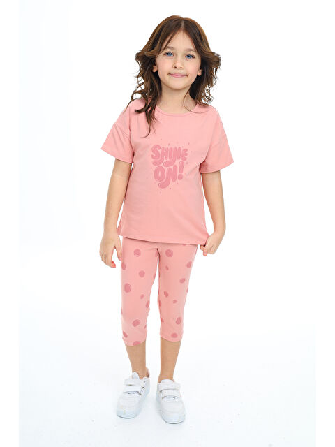 Toontoykids Kız Çocuk Baskılı Kaprili Takım - S000254306-7152