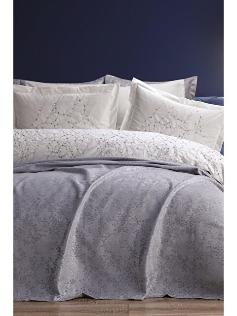 Çeyiz Diyarı Burçak Gelin Seti 7 Parça Gri - S000494909-20600