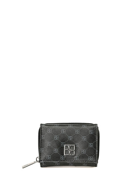 Butigo MINI MONOGRAM 5PR Siyah Kadın Cüzdan - S000461223-19351