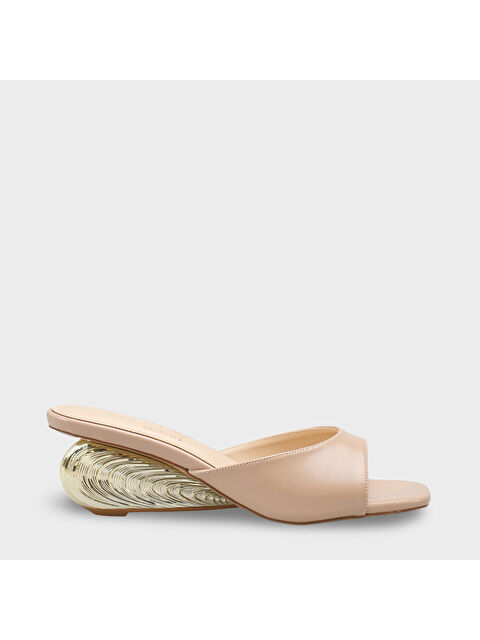 Capone Outfitters Pauly Metal Topuklu Kadın Terlik - S000530333-19928