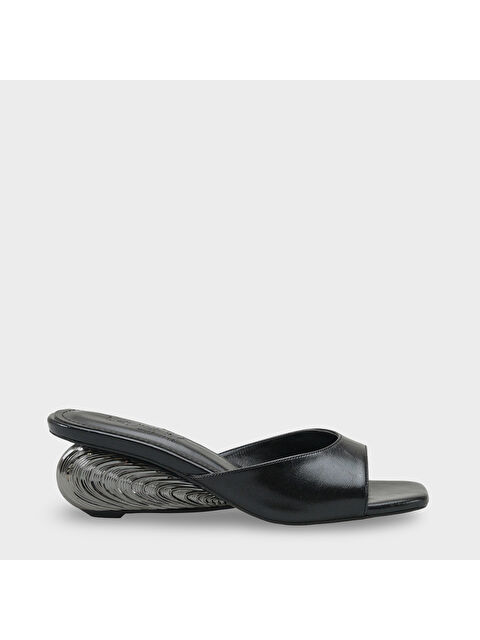 Capone Outfitters Pauly Metal Topuklu Kadın Terlik - S000530333-19351
