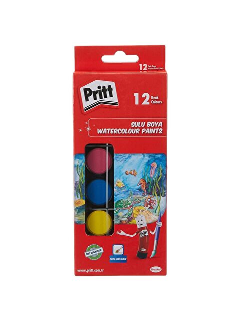 Pritt Sulu Boya Küçük Boy 23 mm 12 Renk (1048082) - S000397305-23173