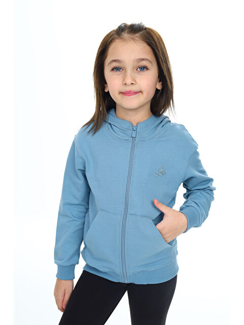 Toontoykids Kız Çocuk Nakışlı Hırka