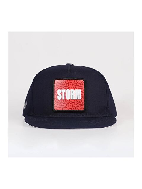 BlackBörk Storm Logolu Lacivert Hip Hop Şapka