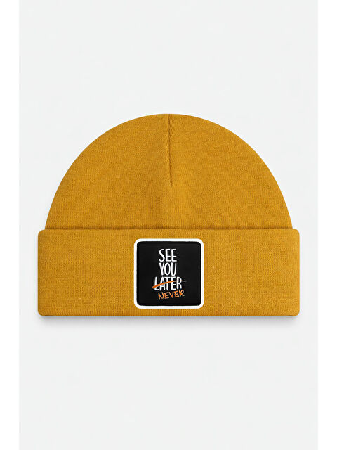 BlackBörk See You Later Never Logolu Camel Bere