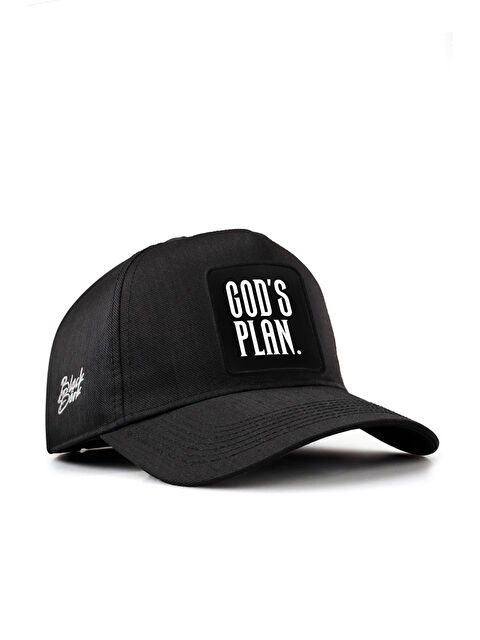 BlackBörk God's Plan Logolu Cordura Siyah Beyzbol Şapka
