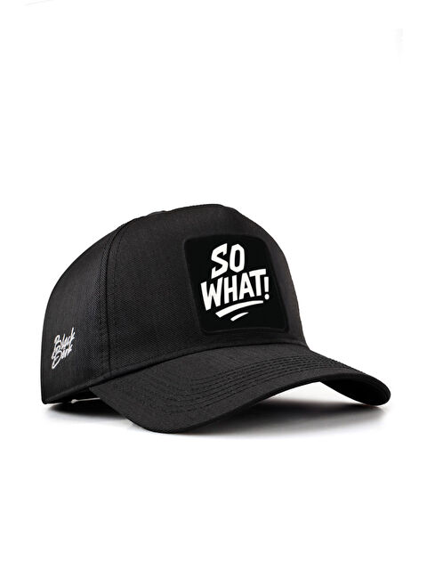 BlackBörk So What Logolu Cordura Siyah Beyzbol Şapka