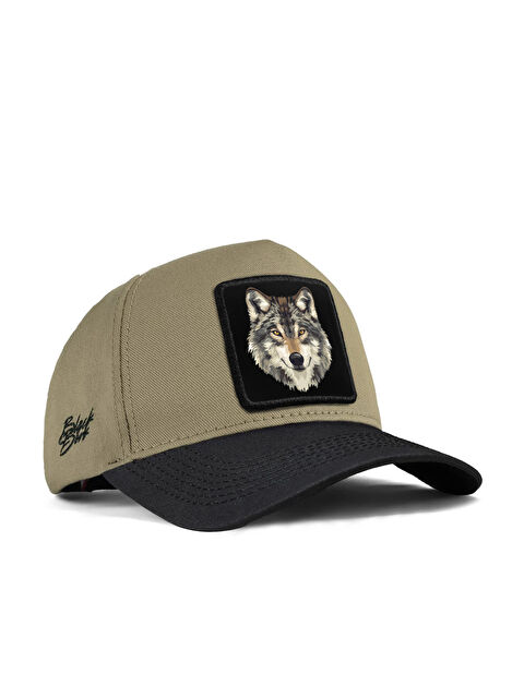 BlackBörk Logolu Siyah-Vizon Beyzbol Şapka