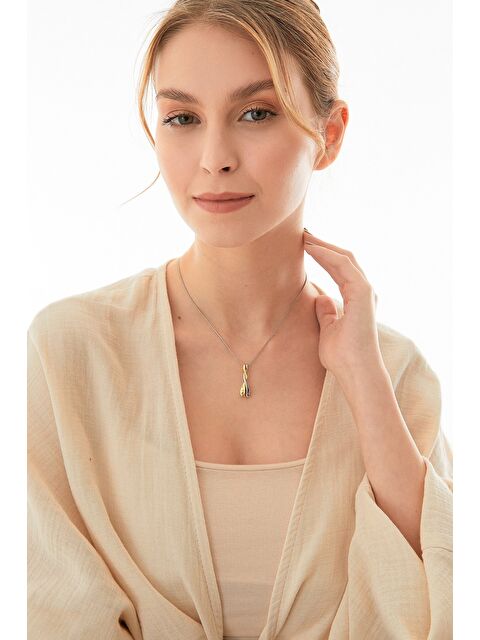 Fullamoda Güneş Ve Ay Çelik Kolye - S000348046-18105