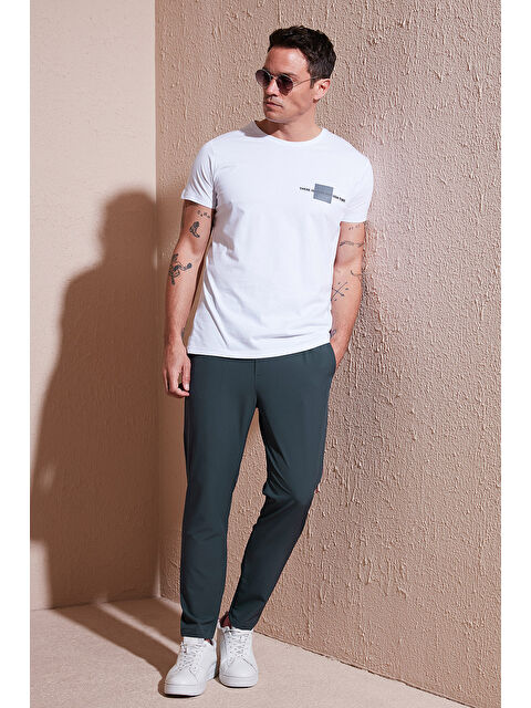 Buratti Streç Regular Fit Normal Bel Düz Paça Jogger Pantolon CF25617801 - S000380477-18194