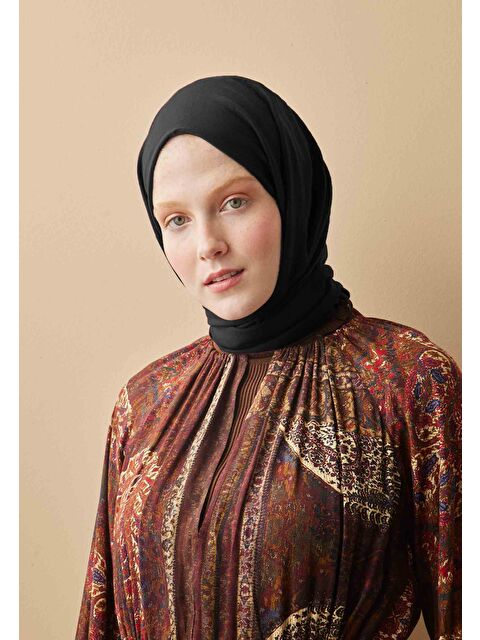 Fresh Scarfs Pamuk Crash Şal Siyah - S000420477-19351