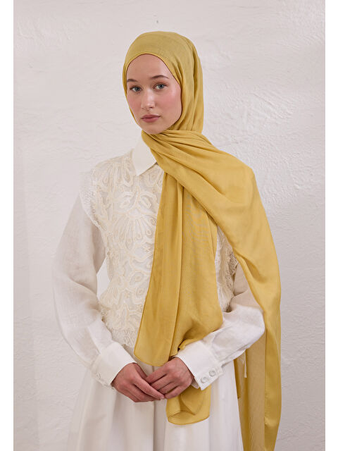 Fresh Scarfs SOFT VİSKON ŞAL PAPATYA - S000414328-20073